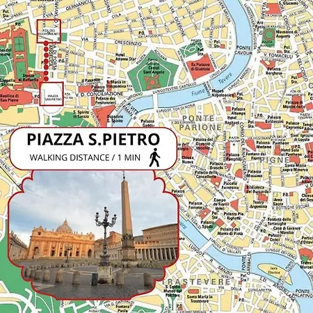 Suite Vaticana In The Heart Of Roma Esterno foto